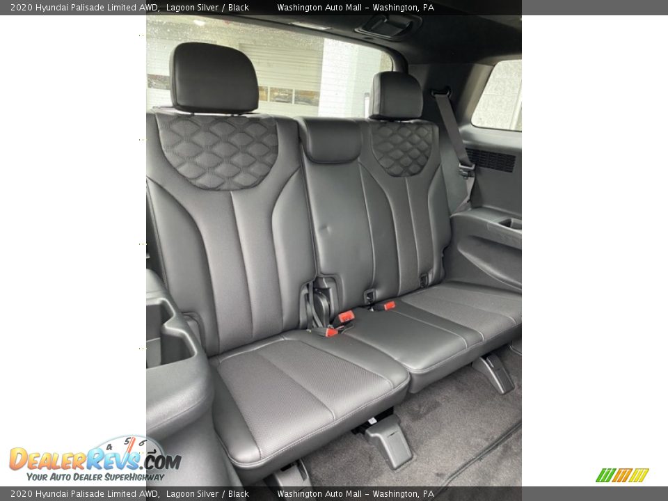 2020 Hyundai Palisade Limited AWD Lagoon Silver / Black Photo #28