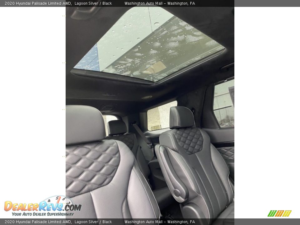 2020 Hyundai Palisade Limited AWD Lagoon Silver / Black Photo #30