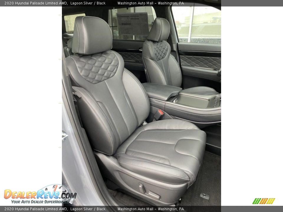 2020 Hyundai Palisade Limited AWD Lagoon Silver / Black Photo #31