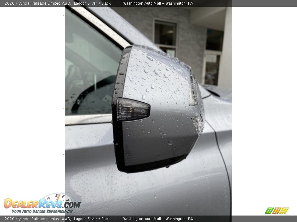 2020 Hyundai Palisade Limited AWD Lagoon Silver / Black Photo #33