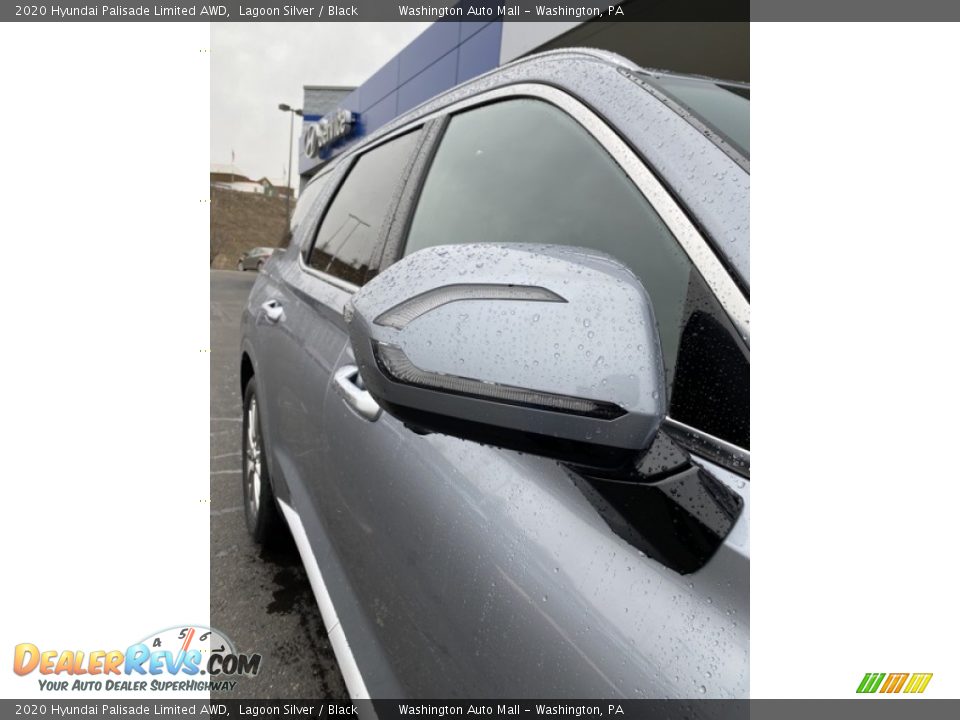 2020 Hyundai Palisade Limited AWD Lagoon Silver / Black Photo #34