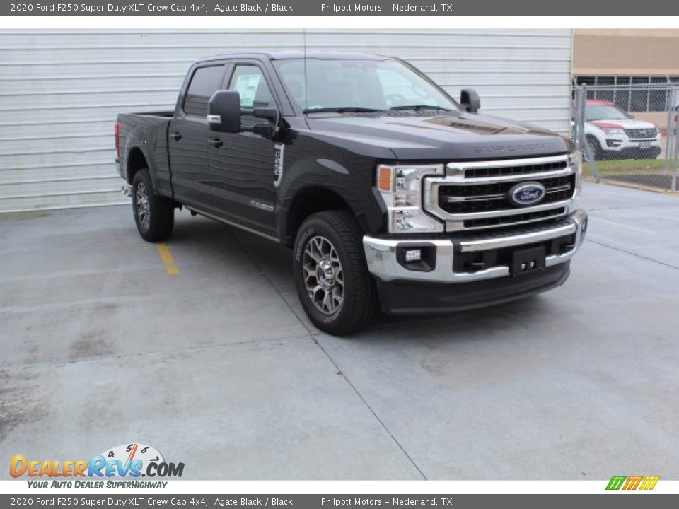 2020 Ford F250 Super Duty XLT Crew Cab 4x4 Agate Black / Black Photo #2