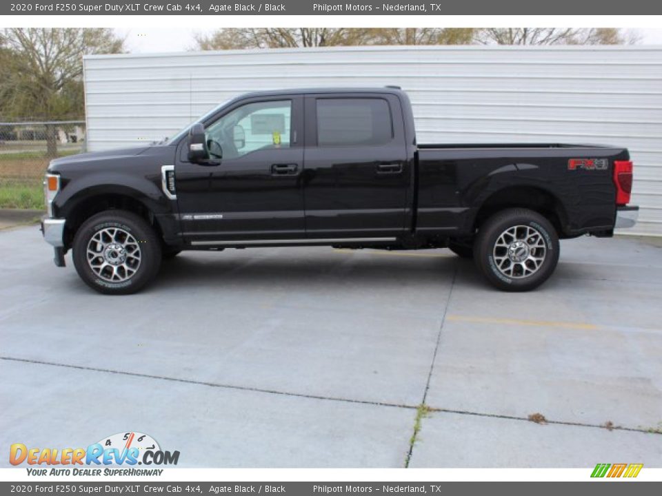 2020 Ford F250 Super Duty XLT Crew Cab 4x4 Agate Black / Black Photo #5