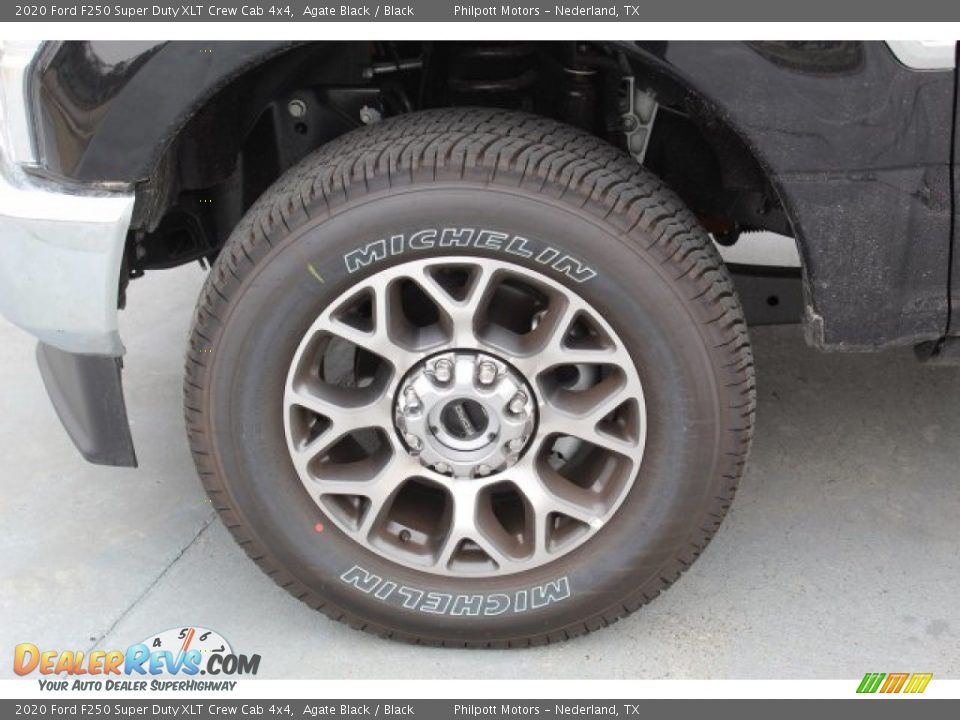 2020 Ford F250 Super Duty XLT Crew Cab 4x4 Agate Black / Black Photo #6