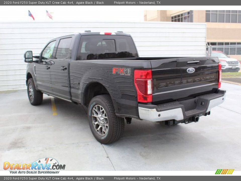 2020 Ford F250 Super Duty XLT Crew Cab 4x4 Agate Black / Black Photo #7