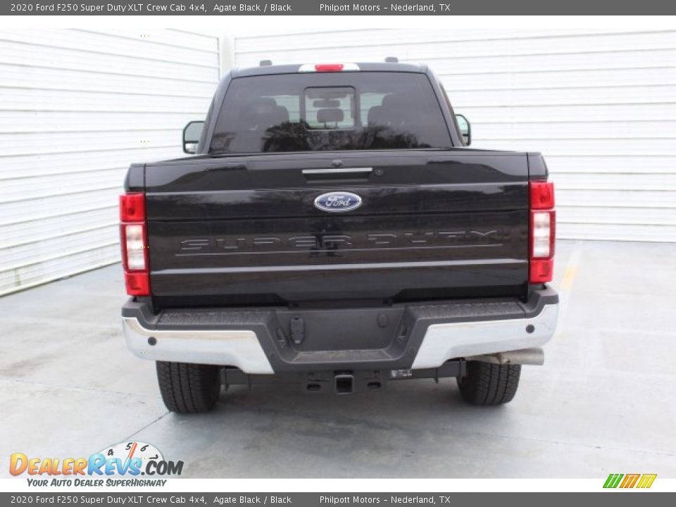 2020 Ford F250 Super Duty XLT Crew Cab 4x4 Agate Black / Black Photo #8