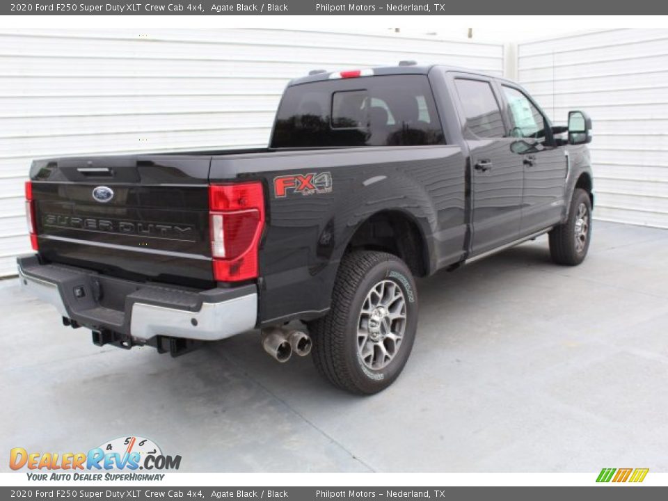 2020 Ford F250 Super Duty XLT Crew Cab 4x4 Agate Black / Black Photo #9