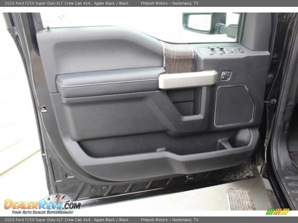 2020 Ford F250 Super Duty XLT Crew Cab 4x4 Agate Black / Black Photo #10