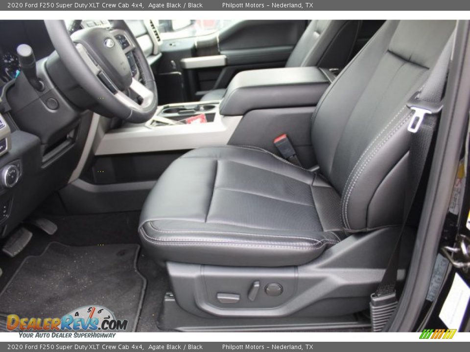 2020 Ford F250 Super Duty XLT Crew Cab 4x4 Agate Black / Black Photo #11