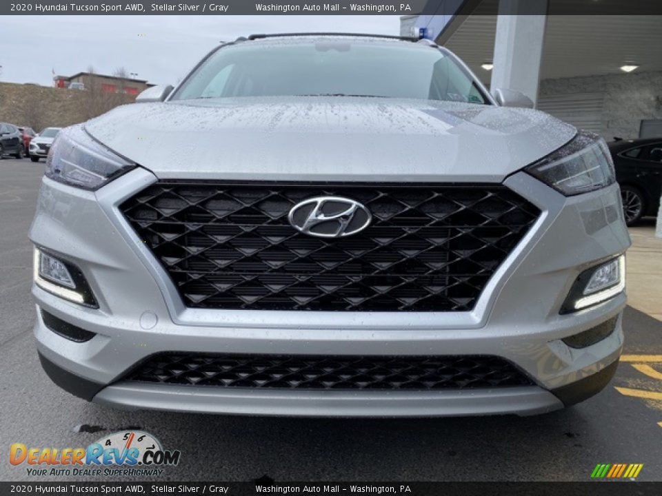 2020 Hyundai Tucson Sport AWD Stellar Silver / Gray Photo #7