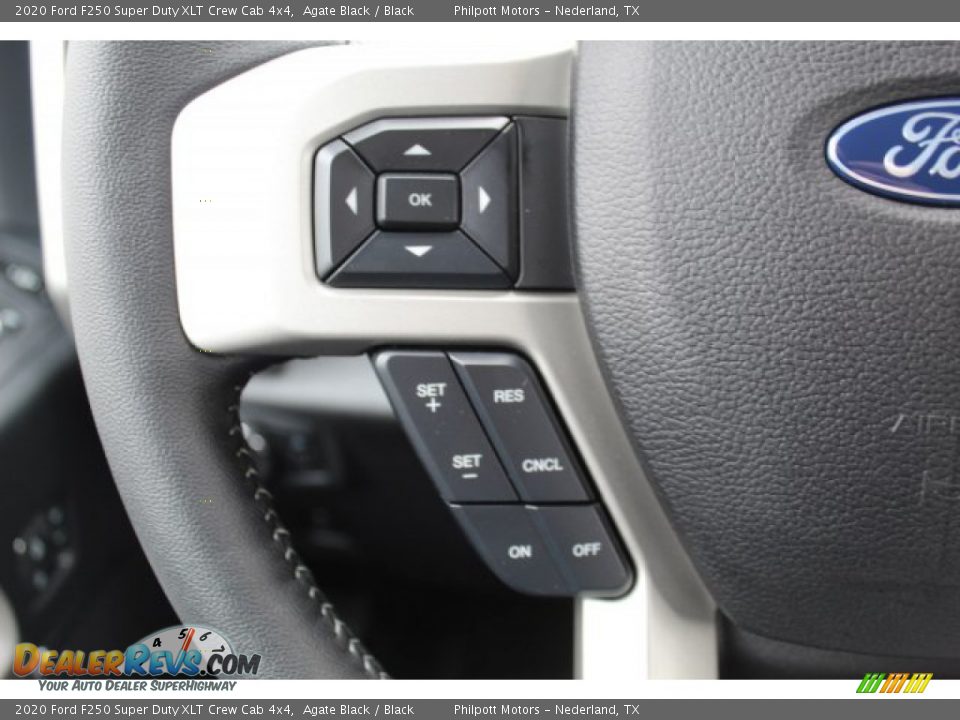 2020 Ford F250 Super Duty XLT Crew Cab 4x4 Agate Black / Black Photo #12