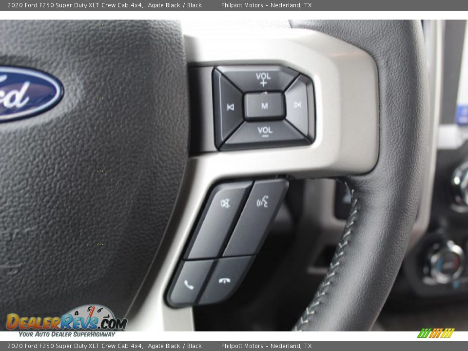 2020 Ford F250 Super Duty XLT Crew Cab 4x4 Agate Black / Black Photo #13