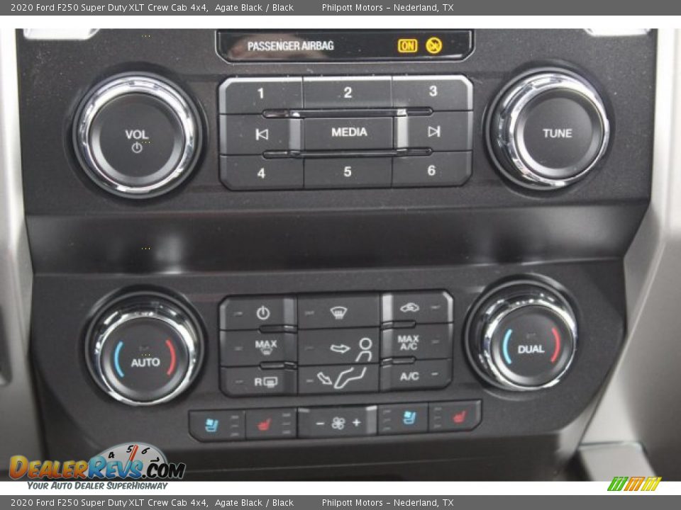 2020 Ford F250 Super Duty XLT Crew Cab 4x4 Agate Black / Black Photo #17