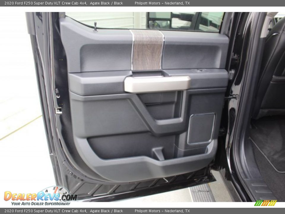 2020 Ford F250 Super Duty XLT Crew Cab 4x4 Agate Black / Black Photo #20