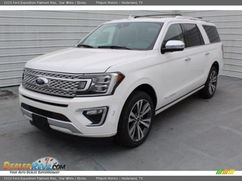 2020 Ford Expedition Platinum Max Star White / Ebony Photo #4