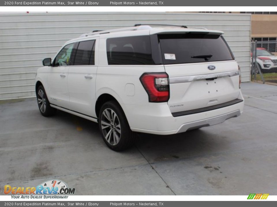 2020 Ford Expedition Platinum Max Star White / Ebony Photo #6