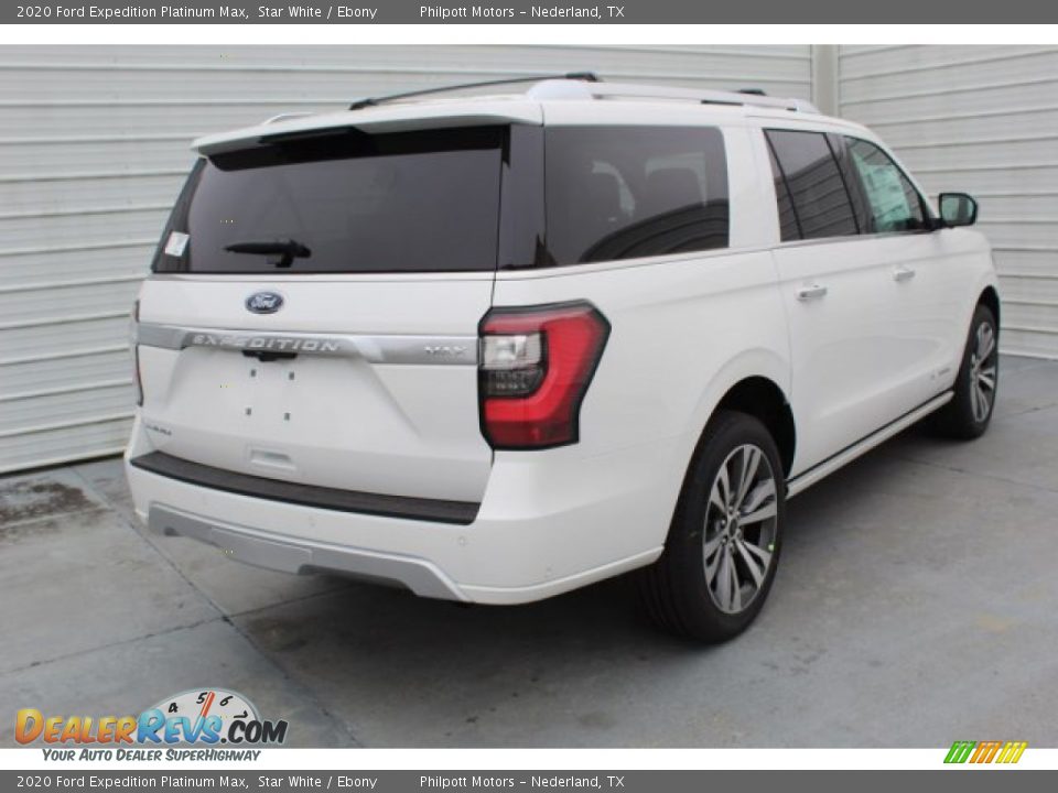 2020 Ford Expedition Platinum Max Star White / Ebony Photo #8
