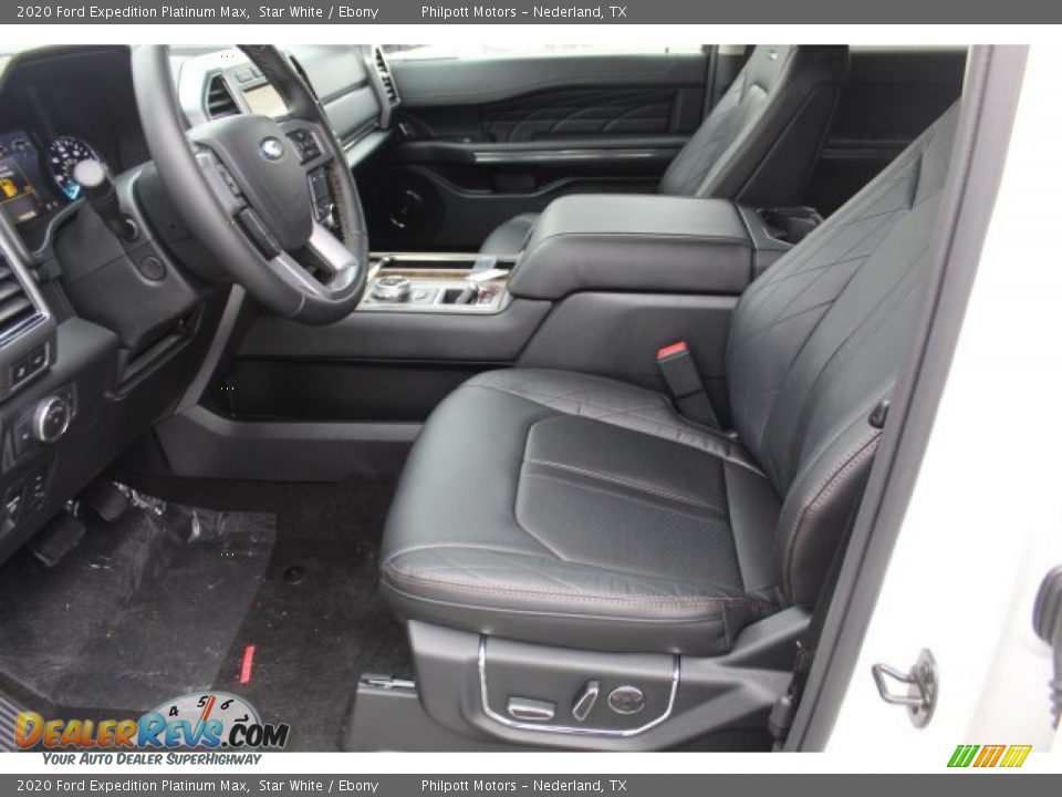 2020 Ford Expedition Platinum Max Star White / Ebony Photo #10