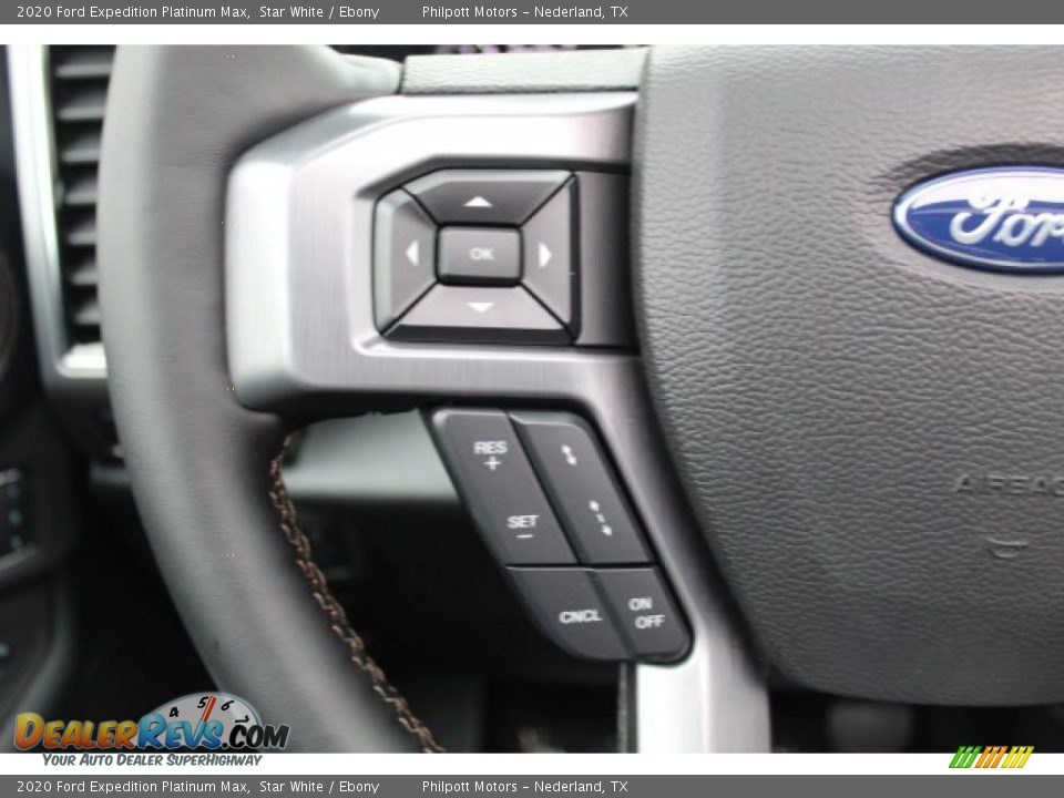 2020 Ford Expedition Platinum Max Star White / Ebony Photo #11