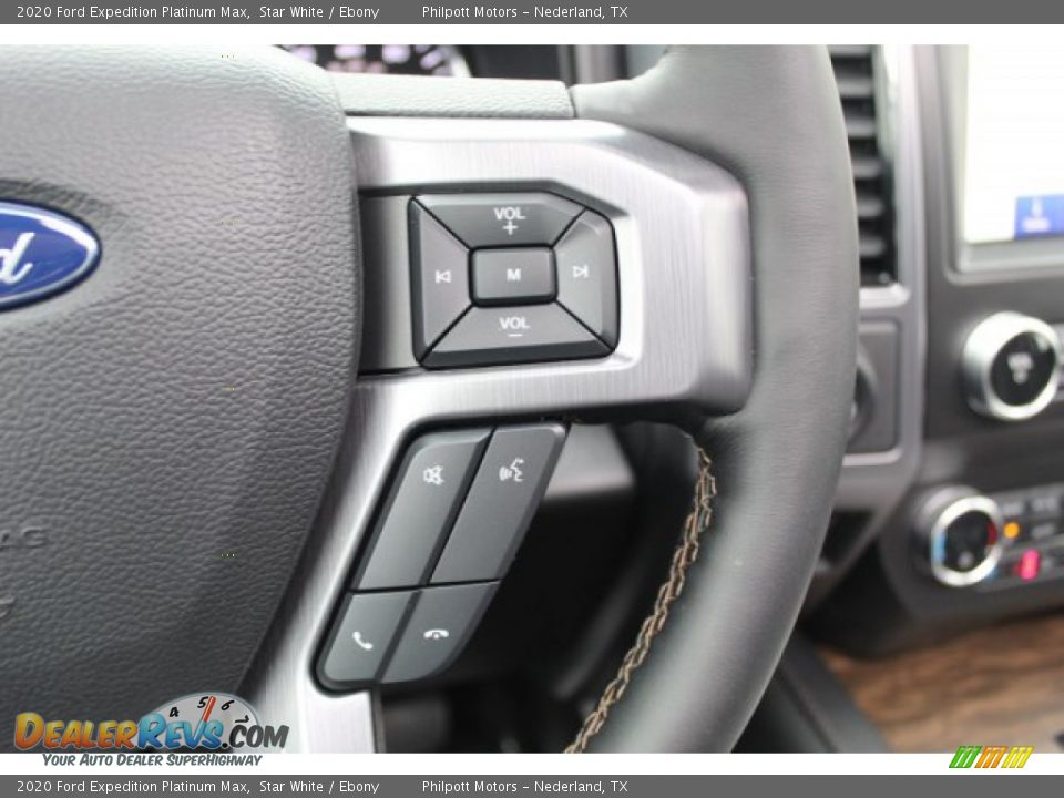 2020 Ford Expedition Platinum Max Star White / Ebony Photo #12