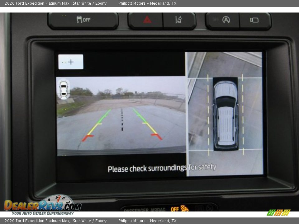2020 Ford Expedition Platinum Max Star White / Ebony Photo #18