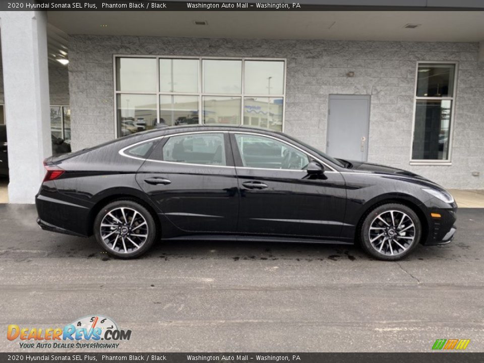 2020 Hyundai Sonata SEL Plus Phantom Black / Black Photo #2