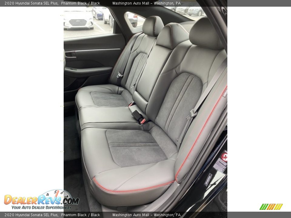 Rear Seat of 2020 Hyundai Sonata SEL Plus Photo #18