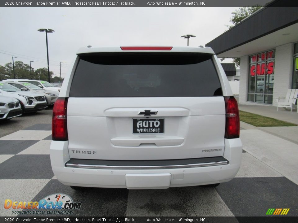 2020 Chevrolet Tahoe Premier 4WD Iridescent Pearl Tricoat / Jet Black Photo #4