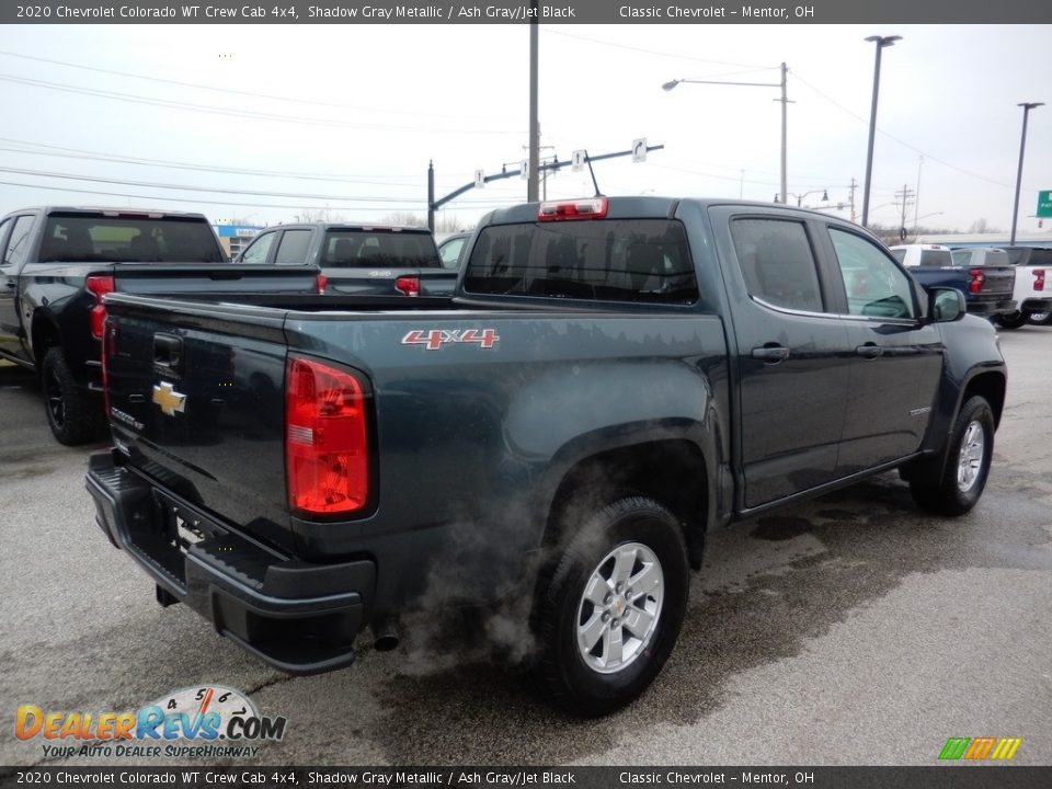 2020 Chevrolet Colorado WT Crew Cab 4x4 Shadow Gray Metallic / Ash Gray/Jet Black Photo #4