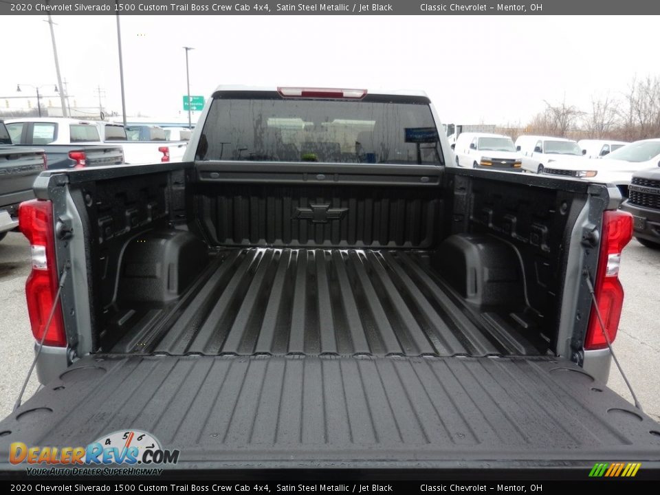 2020 Chevrolet Silverado 1500 Custom Trail Boss Crew Cab 4x4 Satin Steel Metallic / Jet Black Photo #6