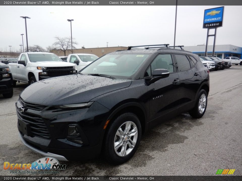 2020 Chevrolet Blazer LT AWD Midnight Blue Metallic / Jet Black Photo #1