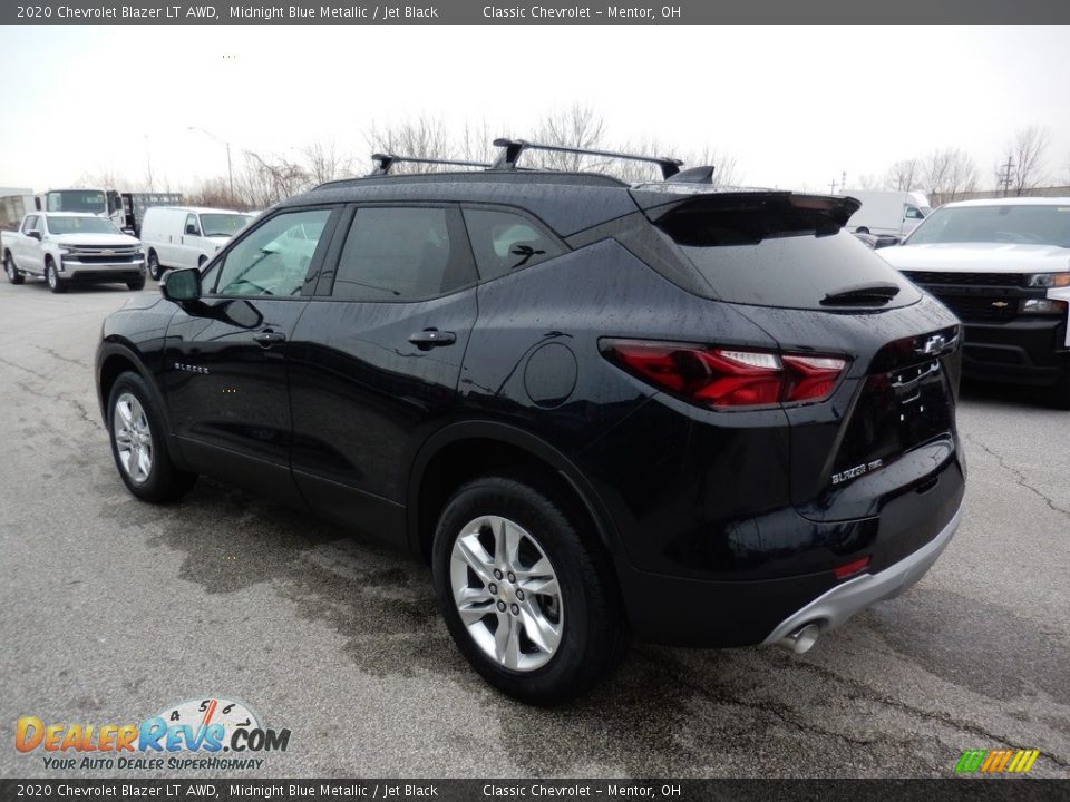 2020 Chevrolet Blazer LT AWD Midnight Blue Metallic / Jet Black Photo #5