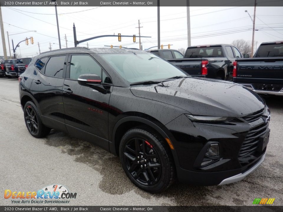 2020 Chevrolet Blazer LT AWD Black / Jet Black Photo #3