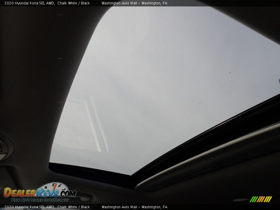 2020 Hyundai Kona SEL AWD Chalk White / Black Photo #13