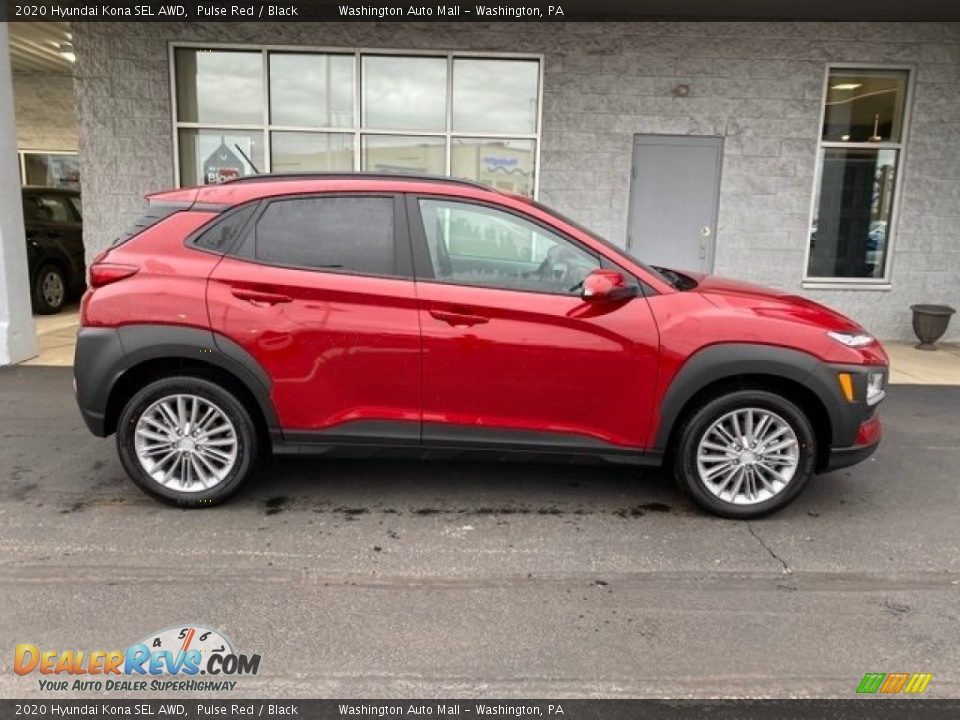 2020 Hyundai Kona SEL AWD Pulse Red / Black Photo #2