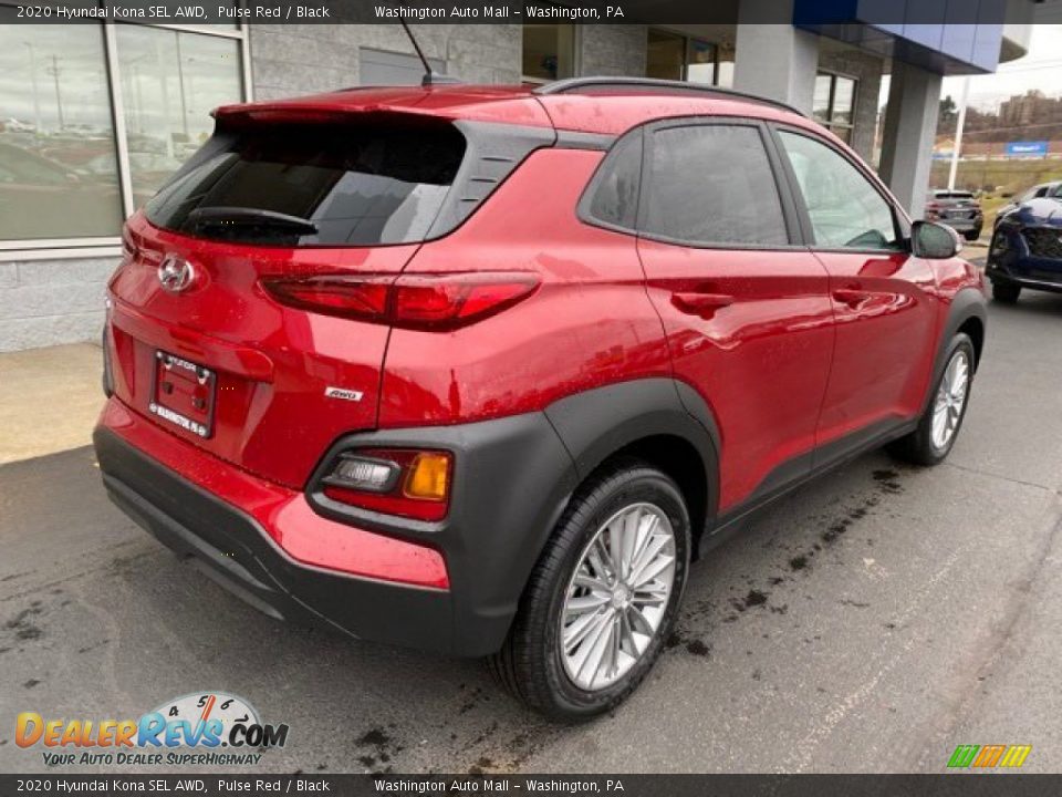 2020 Hyundai Kona SEL AWD Pulse Red / Black Photo #3