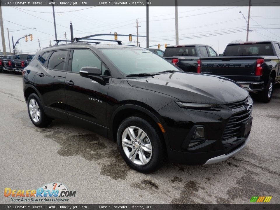 2020 Chevrolet Blazer LT AWD Black / Jet Black Photo #3