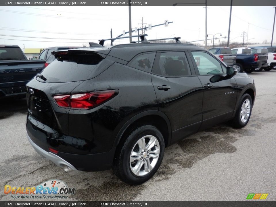 2020 Chevrolet Blazer LT AWD Black / Jet Black Photo #4