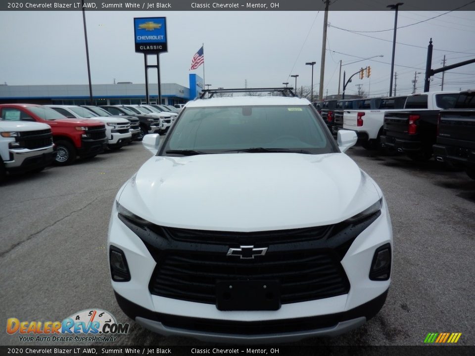 2020 Chevrolet Blazer LT AWD Summit White / Jet Black Photo #2