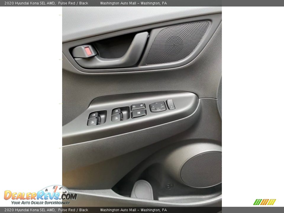 2020 Hyundai Kona SEL AWD Pulse Red / Black Photo #11