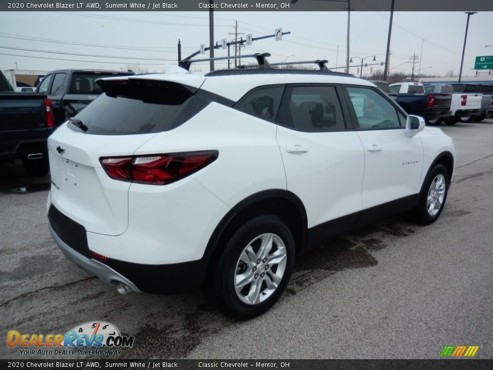 2020 Chevrolet Blazer LT AWD Summit White / Jet Black Photo #4