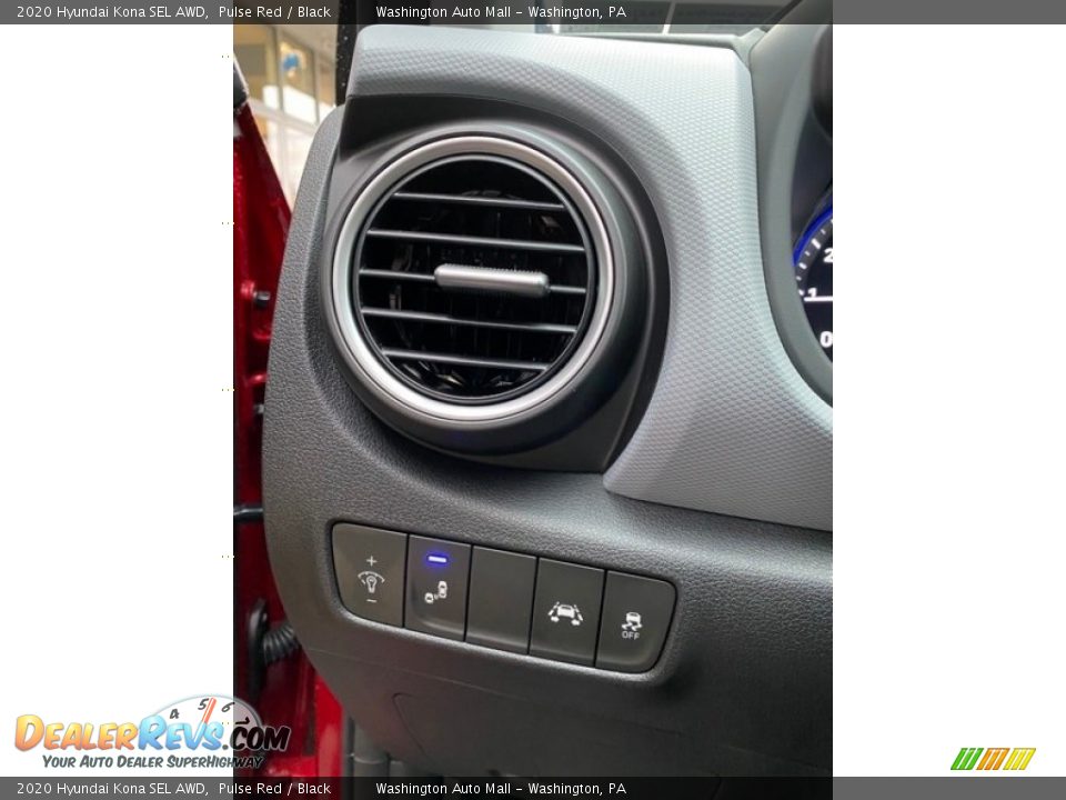 2020 Hyundai Kona SEL AWD Pulse Red / Black Photo #12