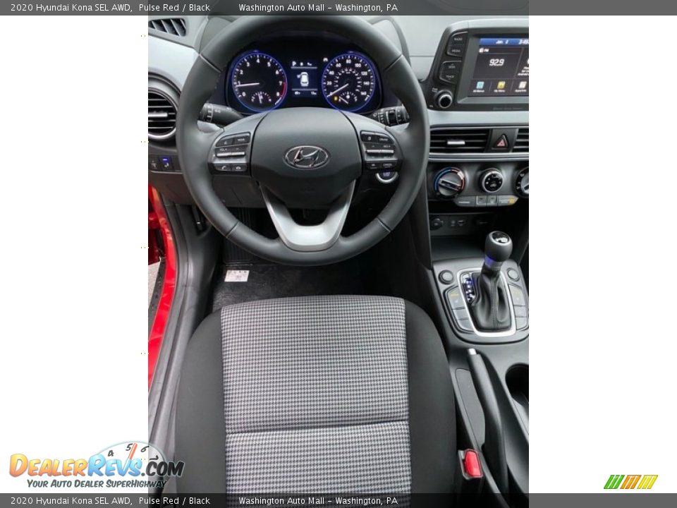 2020 Hyundai Kona SEL AWD Pulse Red / Black Photo #13