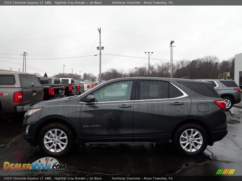 2020 Chevrolet Equinox LT AWD Nightfall Gray Metallic / Jet Black Photo #2