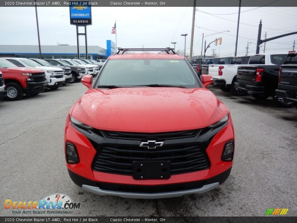 2020 Chevrolet Blazer LT AWD Red Hot / Jet Black Photo #2