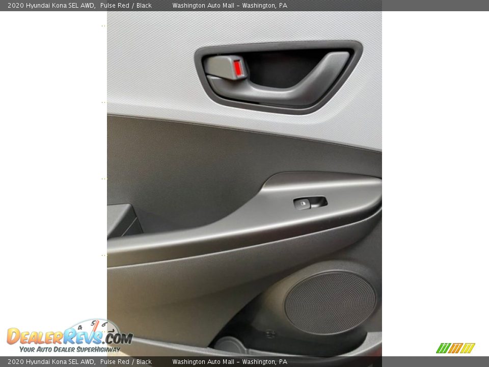 2020 Hyundai Kona SEL AWD Pulse Red / Black Photo #17