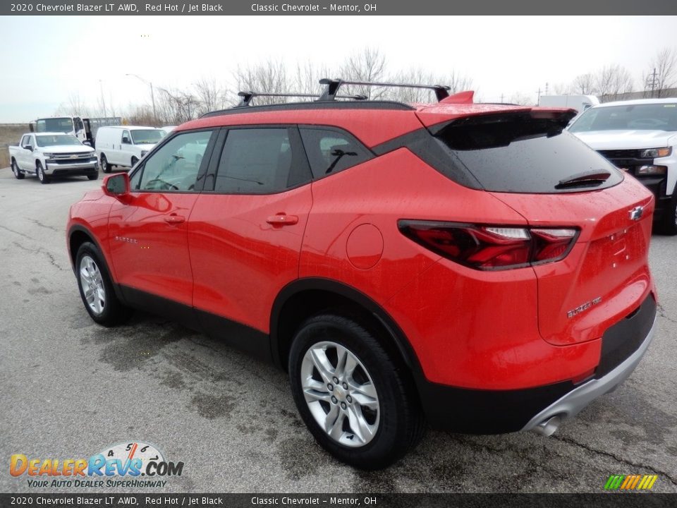 2020 Chevrolet Blazer LT AWD Red Hot / Jet Black Photo #5