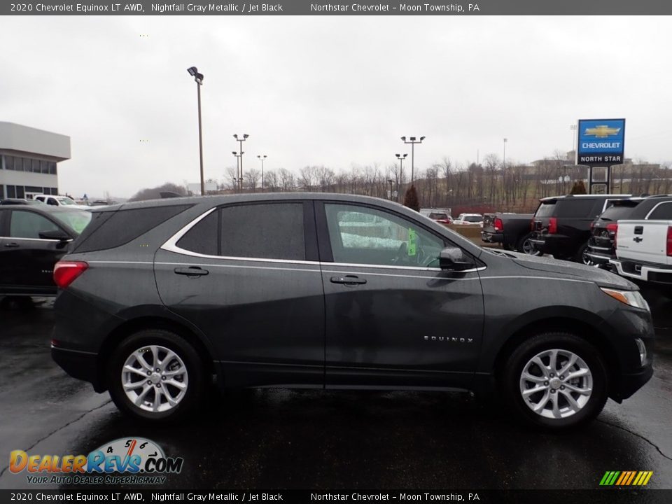 2020 Chevrolet Equinox LT AWD Nightfall Gray Metallic / Jet Black Photo #7