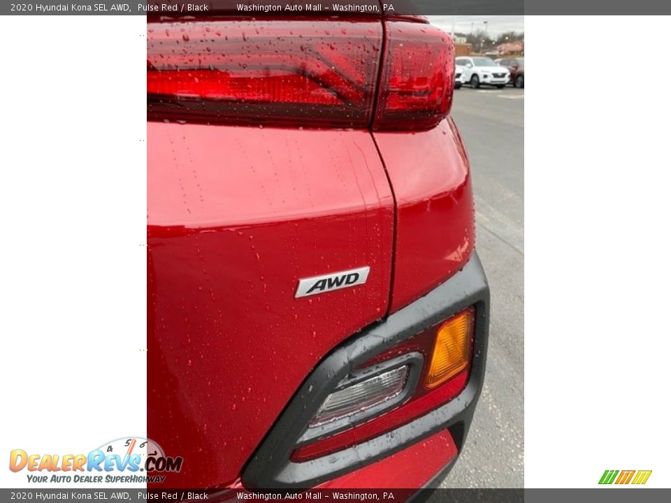 2020 Hyundai Kona SEL AWD Pulse Red / Black Photo #22