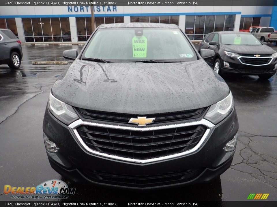 2020 Chevrolet Equinox LT AWD Nightfall Gray Metallic / Jet Black Photo #9